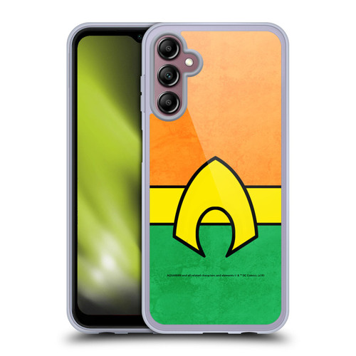 Aquaman DC Comics Logo Uniform 2 Soft Gel Case for Samsung Galaxy A14 5G