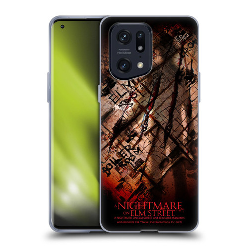 A Nightmare On Elm Street (2010) Graphics Freddy Boiler Room Soft Gel Case for OPPO Find X5 Pro