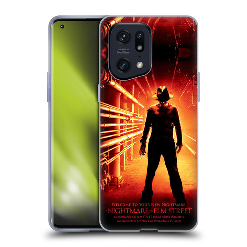 A Nightmare On Elm Street (2010) Graphics Freddy Poster Soft Gel Case for OPPO Find X5 Pro