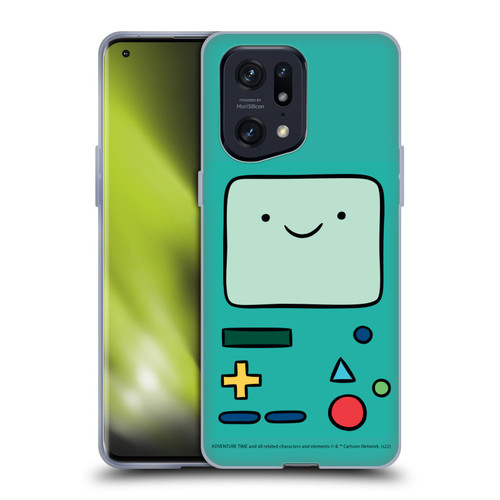 Adventure Time Graphics BMO Soft Gel Case for OPPO Find X5 Pro