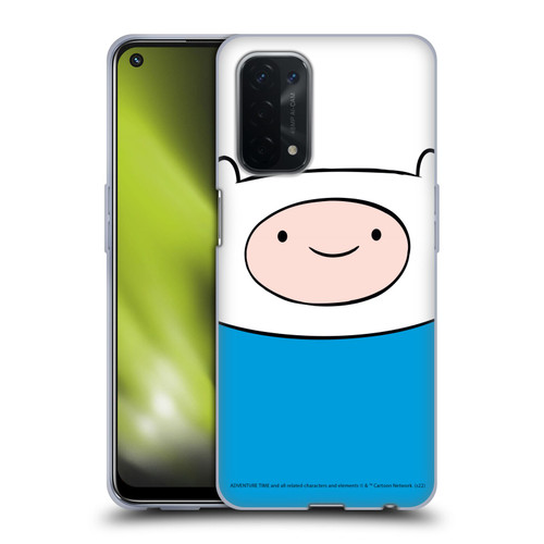 Adventure Time Graphics Finn The Human Soft Gel Case for OPPO A54 5G
