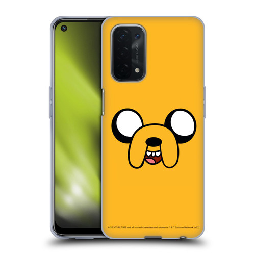 Adventure Time Graphics Jake The Dog Soft Gel Case for OPPO A54 5G