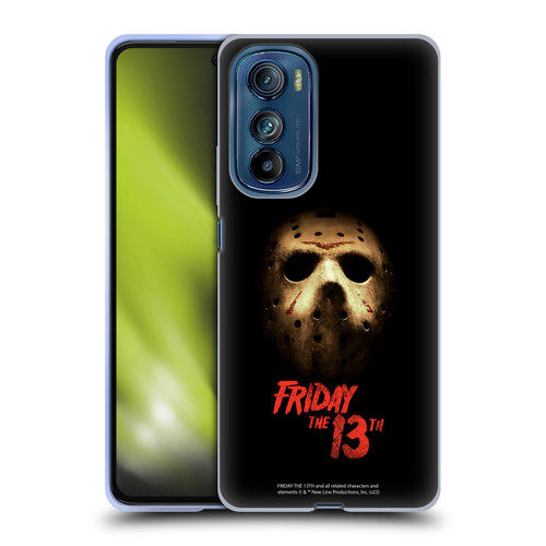 Friday the 13th 2009 Graphics Jason Voorhees Poster Soft Gel Case for Motorola Edge 30