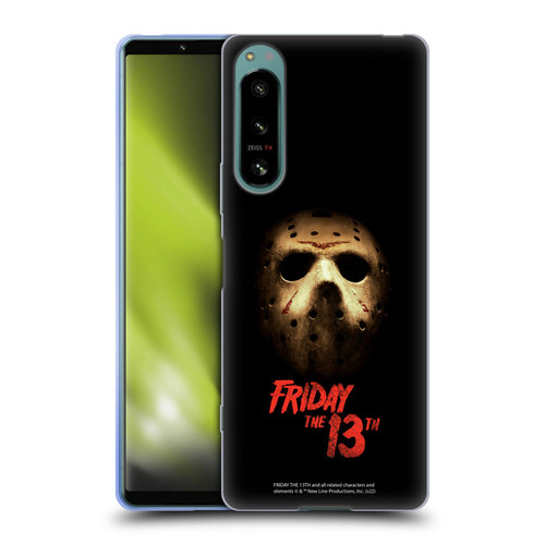 Friday the 13th 2009 Graphics Jason Voorhees Poster Soft Gel Case for Sony Xperia 5 IV