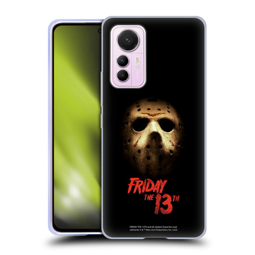Friday the 13th 2009 Graphics Jason Voorhees Poster Soft Gel Case for Xiaomi 12 Lite