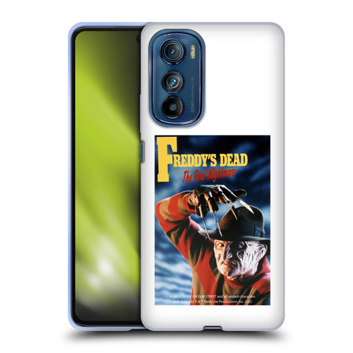 A Nightmare On Elm Street: Freddy's Dead Graphics Poster Soft Gel Case for Motorola Edge 30