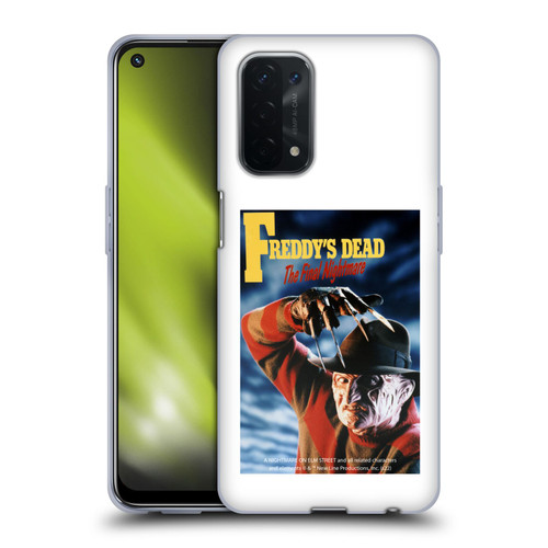 A Nightmare On Elm Street: Freddy's Dead Graphics Poster Soft Gel Case for OPPO A54 5G