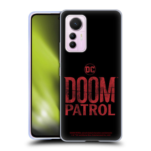 Doom Patrol Graphics Logo Soft Gel Case for Xiaomi 12 Lite