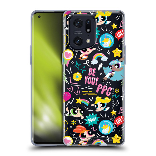 The Powerpuff Girls Graphics Icons Soft Gel Case for OPPO Find X5 Pro