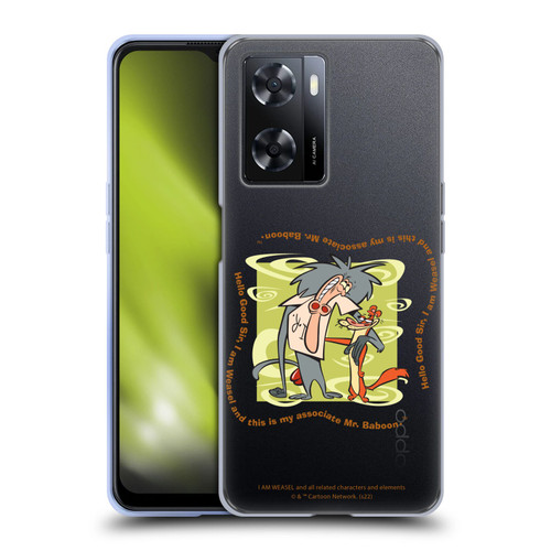 I Am Weasel. Graphics Hello Good Sir Soft Gel Case for OPPO A57s