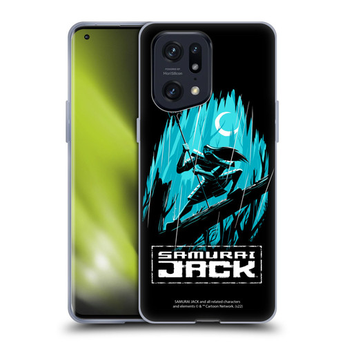 Samurai Jack Graphics Season 5 Poster Soft Gel Case for OPPO Find X5 Pro