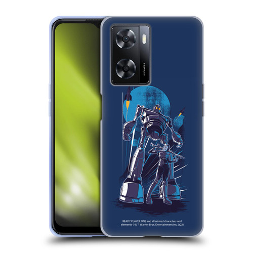 Ready Player One Graphics Iron Giant Soft Gel Case for OPPO A57s