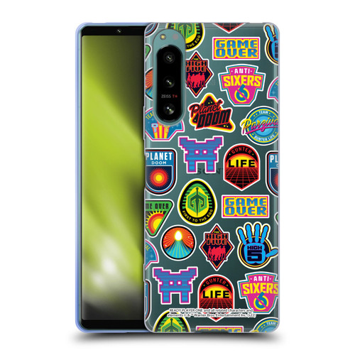 Ready Player One Graphics Collage Soft Gel Case for Sony Xperia 5 IV