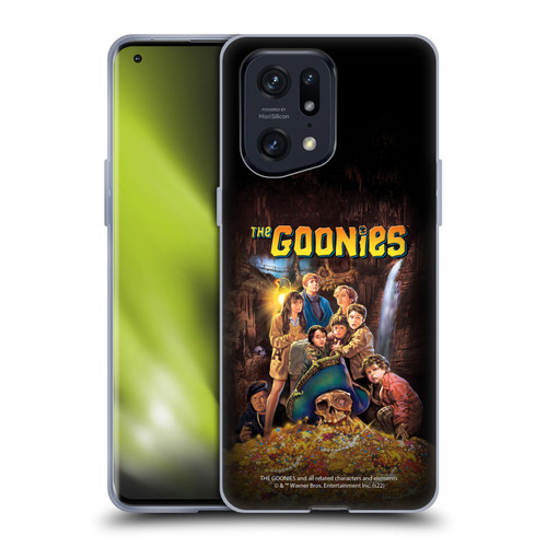 The Goonies Graphics Poster Soft Gel Case for OPPO Find X5 Pro