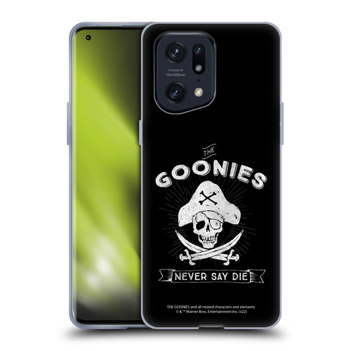 The Goonies Graphics Logo Soft Gel Case for OPPO Find X5 Pro