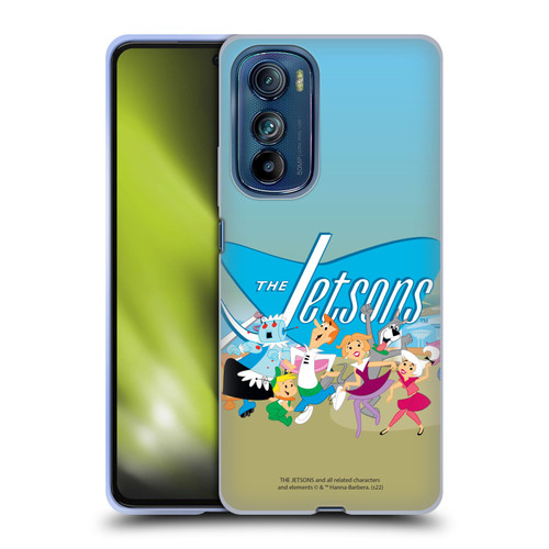 The Jetsons Graphics Group Soft Gel Case for Motorola Edge 30