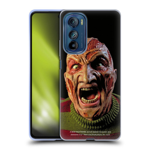 A Nightmare On Elm Street: New Nightmare Graphics Freddy Soft Gel Case for Motorola Edge 30