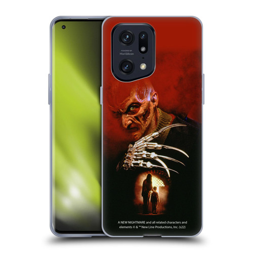 A Nightmare On Elm Street: New Nightmare Graphics Poster Soft Gel Case for OPPO Find X5 Pro