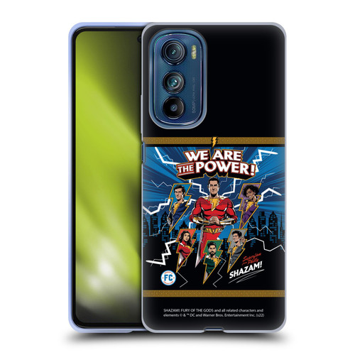 Shazam!: Fury Of The Gods Graphics Character Art Soft Gel Case for Motorola Edge 30