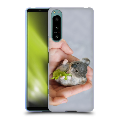 Pixelmated Animals Surreal Pets Baby Koala Soft Gel Case for Sony Xperia 5 IV
