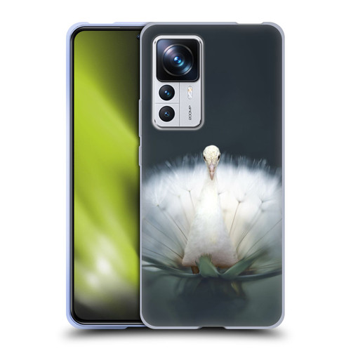 Pixelmated Animals Surreal Pets Peacock Wish Soft Gel Case for Xiaomi 12T Pro