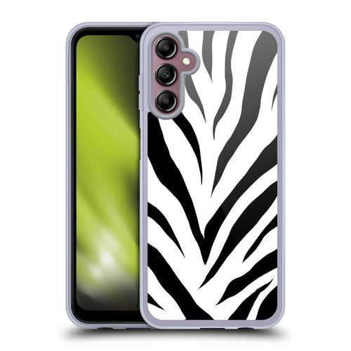Grace Illustration Animal Prints Zebra Soft Gel Case for Samsung Galaxy A14 5G