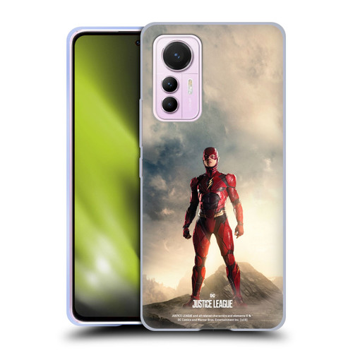 Justice League Movie Character Posters The Flash Soft Gel Case for Xiaomi 12 Lite