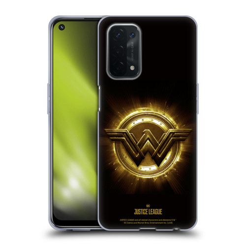 Justice League Movie Logos Wonder Woman 2 Soft Gel Case for OPPO A54 5G