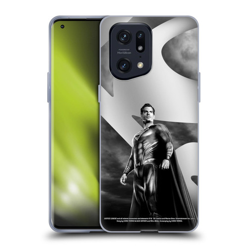 Zack Snyder's Justice League Snyder Cut Character Art Superman Soft Gel Case for OPPO Find X5 Pro