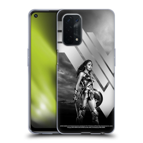 Zack Snyder's Justice League Snyder Cut Character Art Wonder Woman Soft Gel Case for OPPO A54 5G