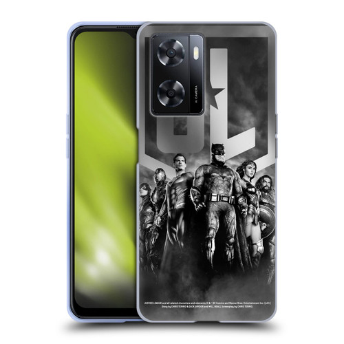 Zack Snyder's Justice League Snyder Cut Character Art Group Logo Soft Gel Case for OPPO A57s