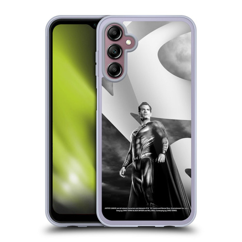 Zack Snyder's Justice League Snyder Cut Character Art Superman Soft Gel Case for Samsung Galaxy A14 5G