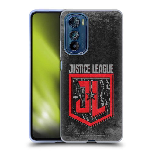 Zack Snyder's Justice League Snyder Cut Composed Art Group Logo Soft Gel Case for Motorola Edge 30