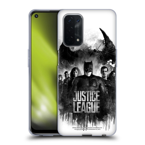 Zack Snyder's Justice League Snyder Cut Composed Art Group Watercolour Soft Gel Case for OPPO A54 5G