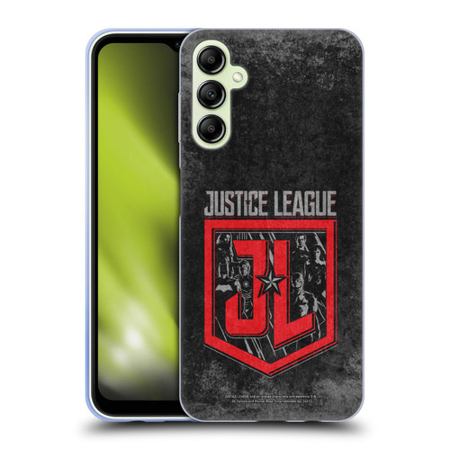 Zack Snyder's Justice League Snyder Cut Composed Art Group Logo Soft Gel Case for Samsung Galaxy A14 5G