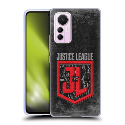 Zack Snyder's Justice League Snyder Cut Composed Art Group Logo Soft Gel Case for Xiaomi 12 Lite