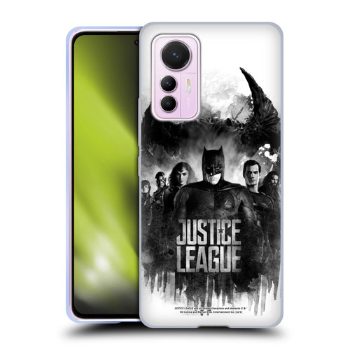 Zack Snyder's Justice League Snyder Cut Composed Art Group Watercolour Soft Gel Case for Xiaomi 12 Lite