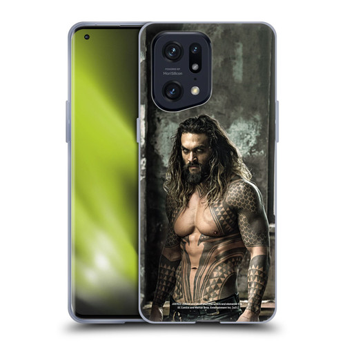 Zack Snyder's Justice League Snyder Cut Photography Aquaman Soft Gel Case for OPPO Find X5 Pro