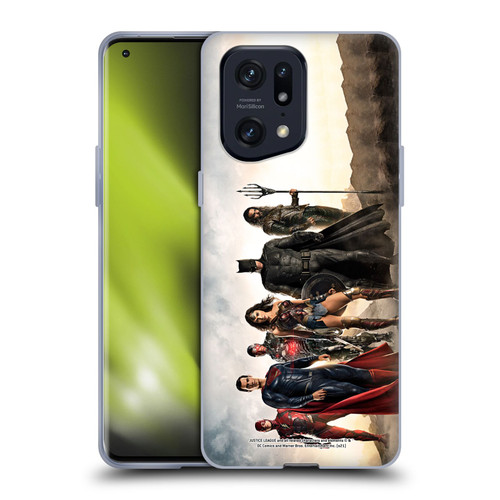 Zack Snyder's Justice League Snyder Cut Photography Group Soft Gel Case for OPPO Find X5 Pro