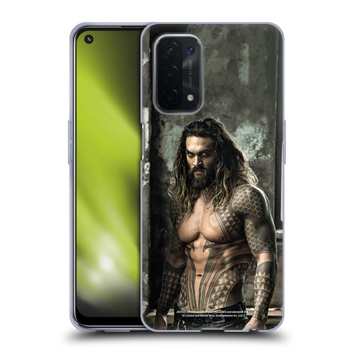 Zack Snyder's Justice League Snyder Cut Photography Aquaman Soft Gel Case for OPPO A54 5G