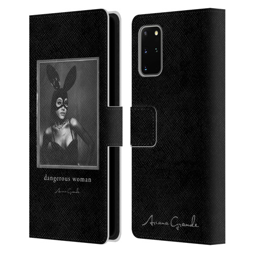 Ariana Grande Dangerous Woman Bunny Leather Book Wallet Case Cover For Samsung Galaxy S20+ / S20+ 5G