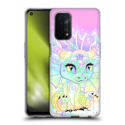 Sheena Pike Dragons Sweet Pastel Lil Dragonz Soft Gel Case for OPPO A54 5G