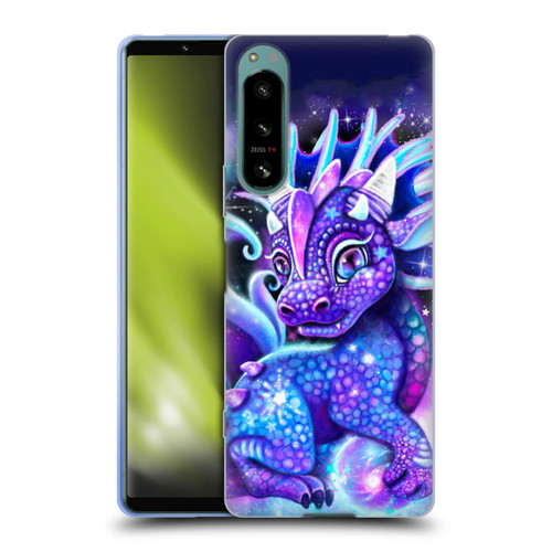 Sheena Pike Dragons Galaxy Lil Dragonz Soft Gel Case for Sony Xperia 5 IV