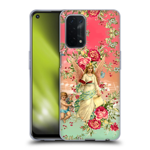 Mark Ashkenazi Florals Angels Soft Gel Case for OPPO A54 5G