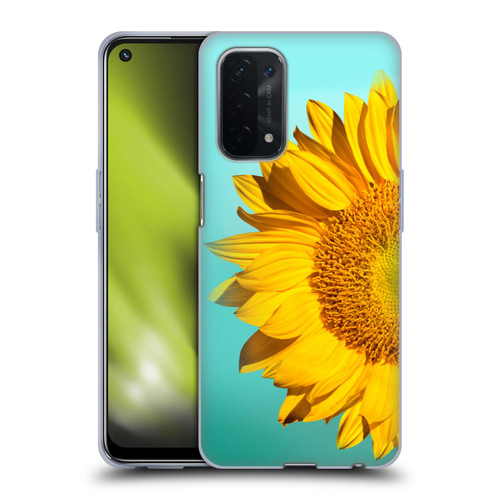 Mark Ashkenazi Florals Sunflowers Soft Gel Case for OPPO A54 5G