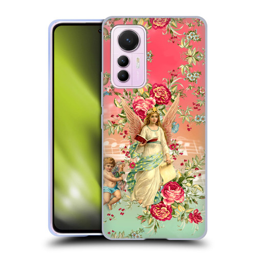 Mark Ashkenazi Florals Angels Soft Gel Case for Xiaomi 12 Lite