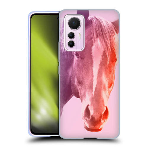 Mark Ashkenazi Pastel Potraits Horse Soft Gel Case for Xiaomi 12 Lite