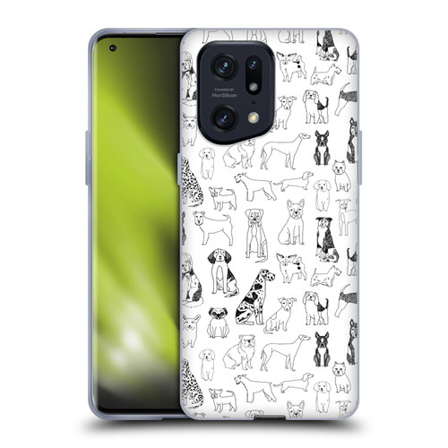 Andrea Lauren Design Animals Canine Line Soft Gel Case for OPPO Find X5 Pro