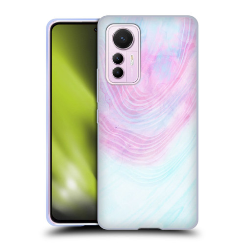 Alyn Spiller Marble Pastel Soft Gel Case for Xiaomi 12 Lite