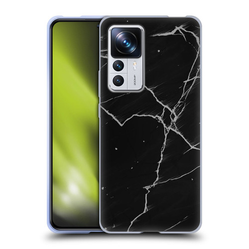 Alyn Spiller Marble Black Soft Gel Case for Xiaomi 12T Pro